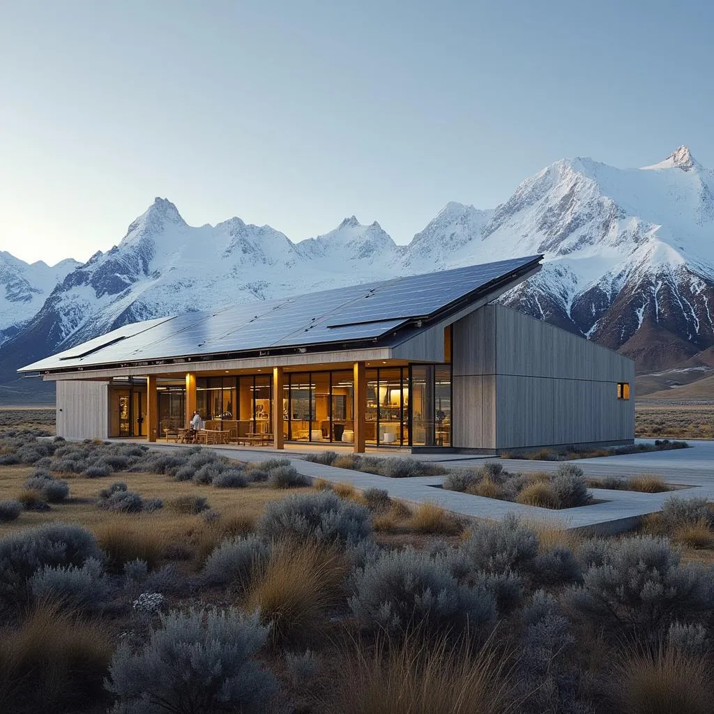 Estación YPF Moderna en Patagonia